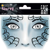Sticker Face Art Spider