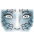 Sticker Face Art Spider