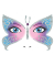 Sticker Face Art Butterfly