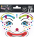 Sticker Face Art Clown Lotta