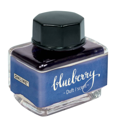 Tintenglas m.Duft Blueberry