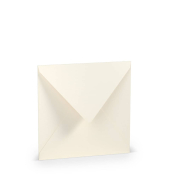 Briefh&uuml;lle SF ivory gerippt