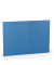 Briefkarten 16407196 A5 148mm x 210mm (BxH) 220g planliegend stahlblau