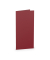 Blanko-Gru&szlig;karten 16400372 Din lang Hoch doppelt 100mm x 210mm (BxH) 220g rosso