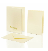 Kartenmappe A6 HDC6 88 ivory