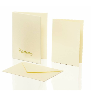 Kartenmappe A6 HDC6 88 ivory