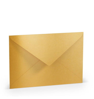 Briefh&uuml;lle C5 SF gold