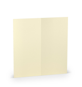 Briefkarten 1103069008 Din lang Hoch doppelt 210mm x 100mm (BxH) 220g planliegend chamois