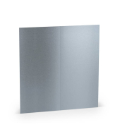 Briefkarten 1103069080 210mm x 100mm (BxH) 250g planliegend silber