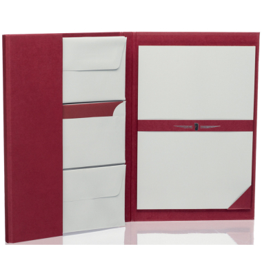 Briefmappe A4 DL rot