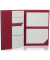 Briefmappe A4 DL rot