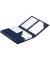 Briefmappe A5C6 blau