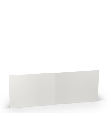 Briefkarten 164076170 B6 doppelt lang 169mm x 120mm (BxH) 220g planliegend eisgrau