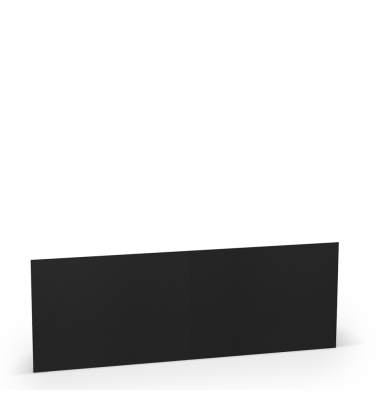 Briefkarte B6 LD PL schwarz