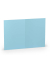 Briefkarten 220770517 A5 105mm x 148mm (BxH) 225g planliegend himmelblau