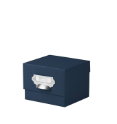 Fotobox 1325452900, mit Deckel, au&szlig;en 167x125x152mm navy