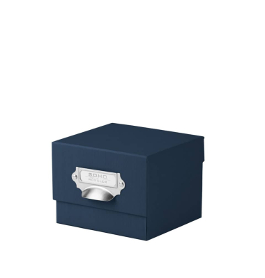 Fotobox 1325452900, mit Deckel, au&szlig;en 167x125x152mm navy
