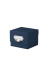 Fotobox 1325452900, mit Deckel, au&szlig;en 167x125x152mm navy