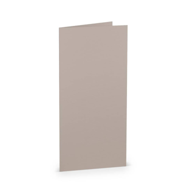 Blanko-Gru&szlig;karten 16400349 220g taupe
