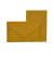 Briefkarten 18298095075 53mm x 85mm (BxH) gold