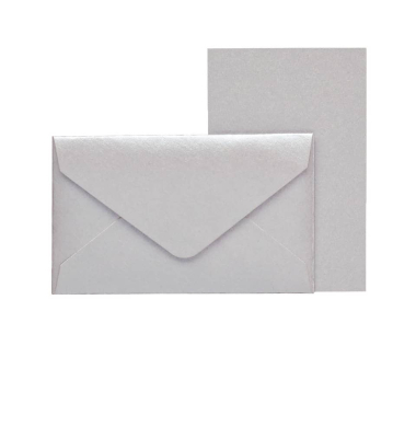 Briefkarten 18298095080 silber