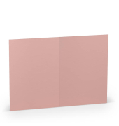 Blanko-Gru&szlig;karten 16407063 A5 105mm x 148mm (BxH) 220g rose
