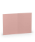 Blanko-Gru&szlig;karten 16407063 A5 105mm x 148mm (BxH) 220g rose