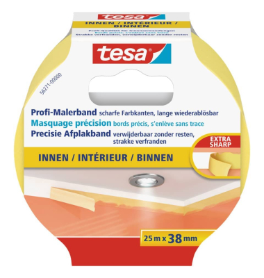Kreppband Maler Papier beige