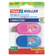 Korrekturroller 59817-00000-00 blau und rosa, 5mm 
