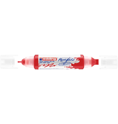 Acrylmarker 3D verkehrsrot