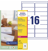 Adressetikett  99,1x33,9 wei&szlig;