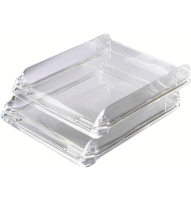 Briefablage ACRYL A4 glasklar