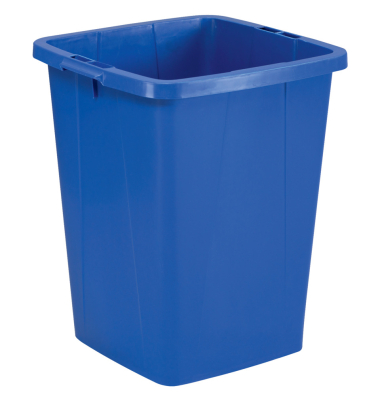 Abfalltonne 90l blau