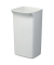 Papierkorb 1800798010, 40 Liter, rechteckig, wei&szlig;