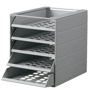 Schubladenbox C4 grau