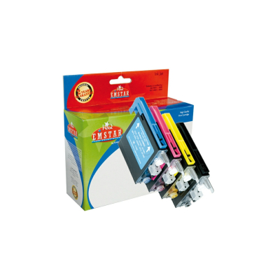 Druckerpatrone B60 (kompatibel zu Brother DCP), 4-farbig sortiert, ca. 510 Seiten