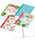 Notizbuch 46753, Flamingo, farbig sortiert, A5, punktiert, 70g, 96 Blatt / 192 Seiten