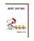 Weihnachtskarte  Snoopy