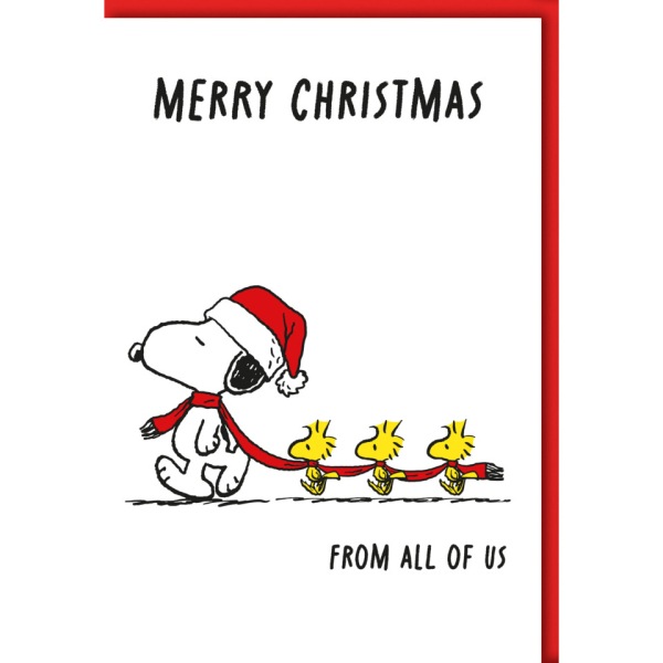 6 Stück Braun und Company Weihnachtskarte  Snoopy 4014995962614 Braun und Company