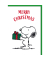 Weihnachtskarte  Snoopy