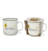 Weihnachtlicher Kaffeebecher Stern Sch&ouml;ne Weihnachtlicher 