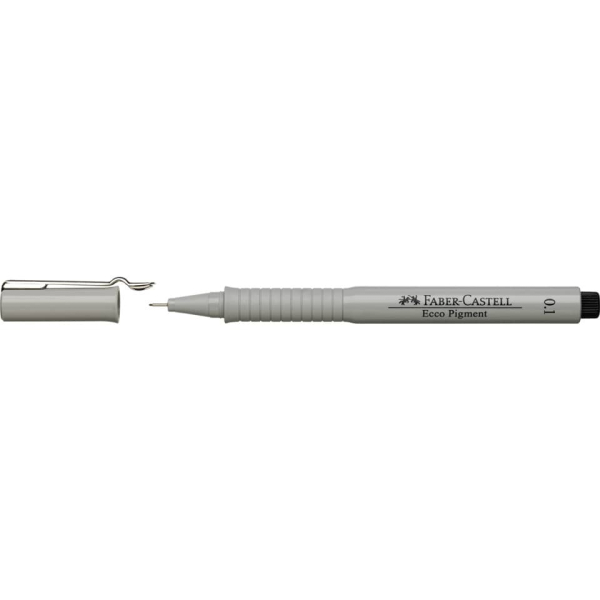 Faber-Castell Tintenzeichner Ecco Pigment schwarz 0,1mm 4005401661993 Faber-Castell