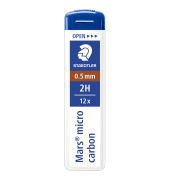 Druckbleistiftminen Mars micro carbon 250, 250 05-2H, &Oslash; 0,5mm, 2H