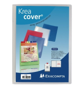 Sichtbuch Kreacover 86371E, wei&szlig;, A4, mit 30 H&uuml;llen, Polypropylen (PP)