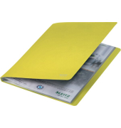 Sichtbuch Recycle 4676-00-15, gelb, A4, mit 20 H&uuml;llen, Polypropylen (PP)