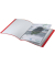 Sichtbuch Recycle 4676-00-25, rot, A4, mit 20 H&uuml;llen, Polypropylen (PP)