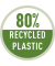 Sichtbuch Recycle 4676-00-95, schwarz, A4, mit 20 H&uuml;llen, Polypropylen (PP)
