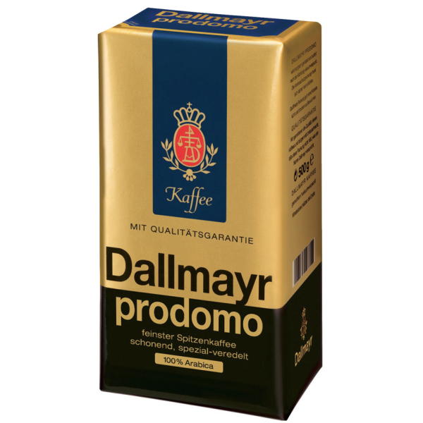 Dallmayr Kaffee prodomo 121722009, 500g, gemahlen im Vakuumbeutel 4008167103714 Dallmayr 500 Gramm