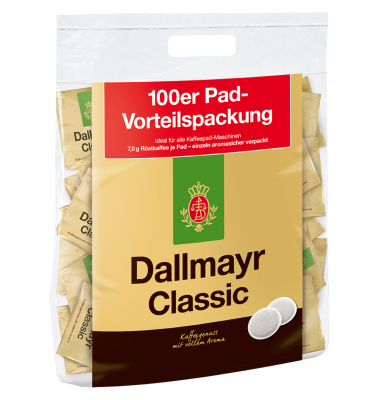 Kaffeepads Classic 145000000, 100 St&uuml;ck, Pads im Beutel