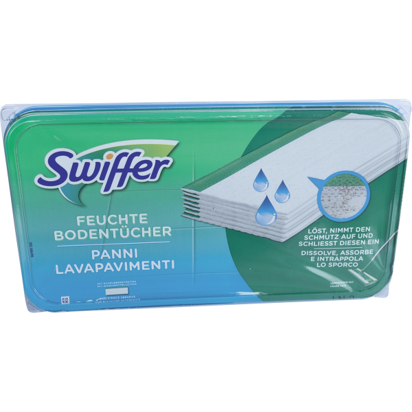 Swiffer Feuchte Bodentücher Wischtücher Wet 12 Stück 8001090623935 Swiffer